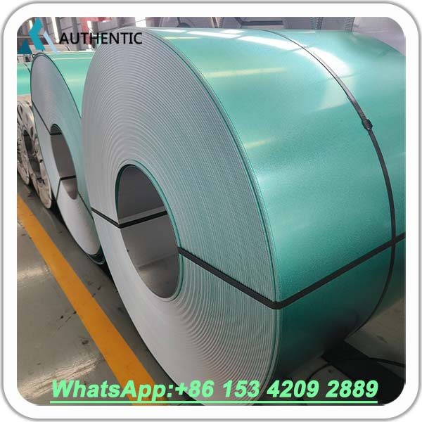 Coil Galvalume Dari China (Green Color AFP)