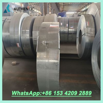 Q195B / Alloy Hot Dipped Galvanized Steel Strip - Z100 Zinc-Coated Narrow Metal Coil